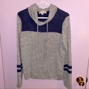 🌟 Blue & Grey Very Soft Pullover